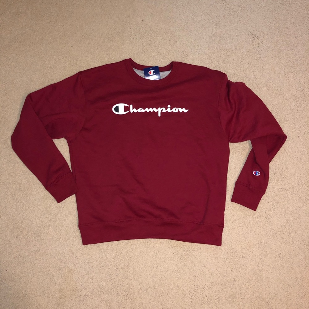 Champion crewneck pullover large